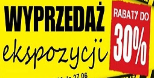 Letnia wyprzedaż ekspozycji w naszym Salonie Sprzętu Fitness w Rybniku!