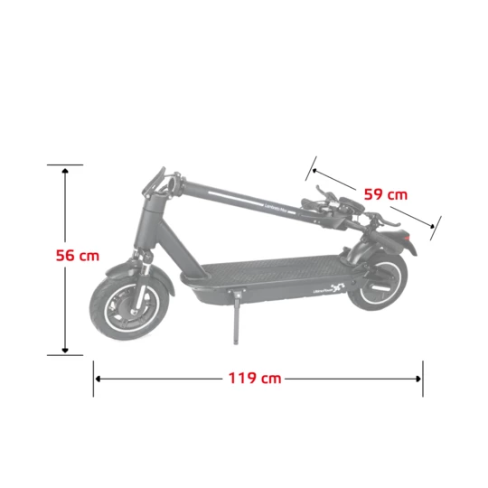 Hulajnoga elektryczna składana W-TEC Lambreto Max 10