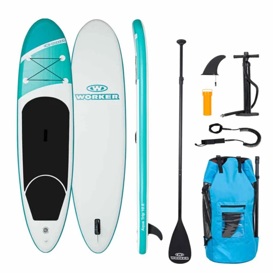 Paddleboard z akcesoriami deska SUP WORKER WaveTrip 10'6