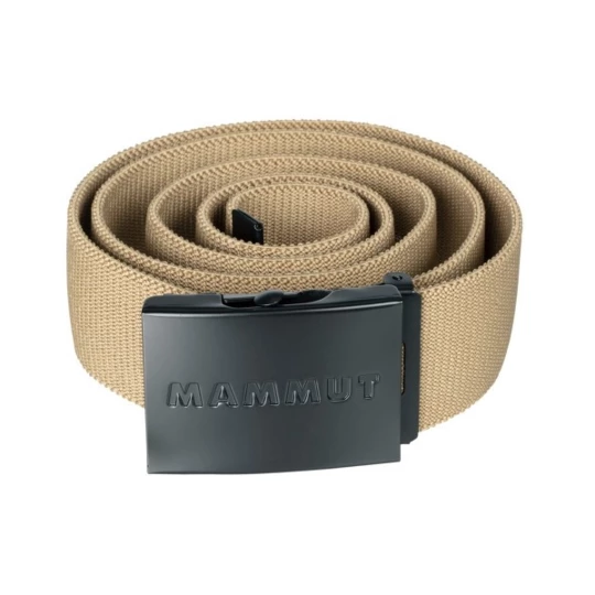 Pasek do spodni tekstylny MAMMUT Logo Belt - Kolor Safari