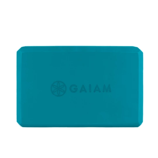 GAIAM KOSTKA DO JOGI Z PIANKI BLUE TEAL 59181