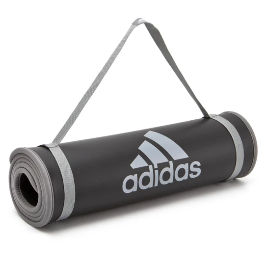 ADIDAS MATA TRENINGOWA 1 CM SZARA ADMT-12235GR