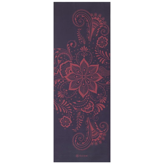 GAIAM MATA DO JOGI PREMIUM AUBERGINE SWIRL 6 MM 62892