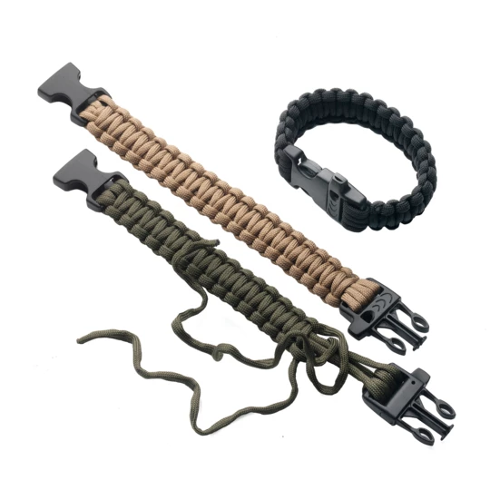 MACGYVER BRANSOLETKA PRZETRWANIA - LINKA PARACORD 102255