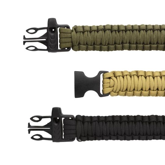 MACGYVER BRANSOLETKA PRZETRWANIA - LINKA PARACORD 102255