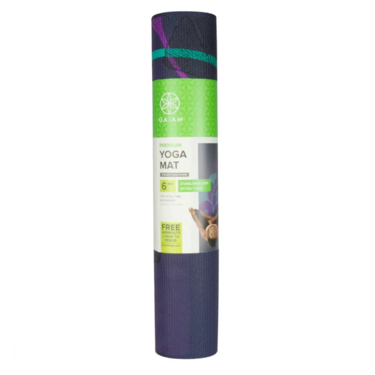 GAIAM MATA DO JOGI  PREMIUM LILY SHADOWS 6 MM 62433