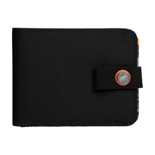 Stylowy portfel sportowy MAMMUT Xeron Wallet - Kolor Czarny