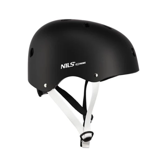 MTW001 CZARNY ROZM. S(52-56CM) KASK NILS EXTREME (16-70-306)