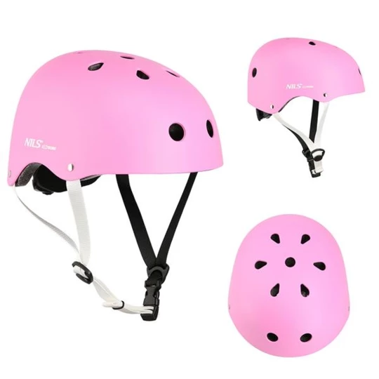 MTW001 RÓŻOWY ROZM. S(52-56CM) KASK NILS EXTREME (16-70-314)