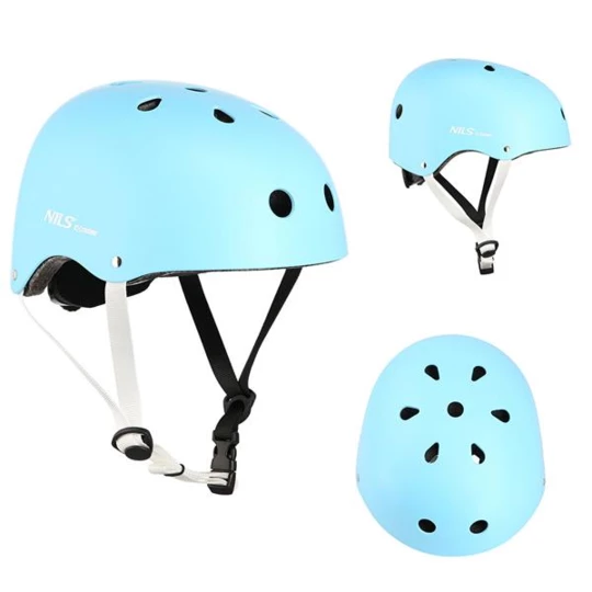 MTW001 NIEBIESKI ROZM. S(52-56CM) KASK NILS EXTREME (16-70-318)