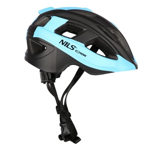 MTV35J NIEBIESKI ROZM. S(48-53CM) KASK DZIECIĘCY NILS EXTREME (16-70-038)