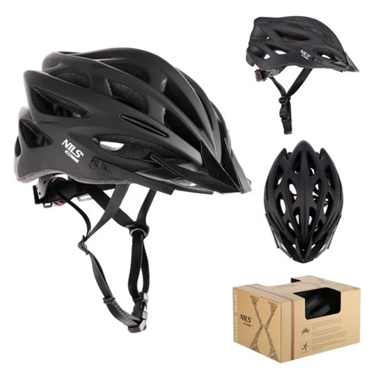 MTV50 CZARNY ROZM. S(53-55CM) KASK NILS EXTREME (16-70-024)