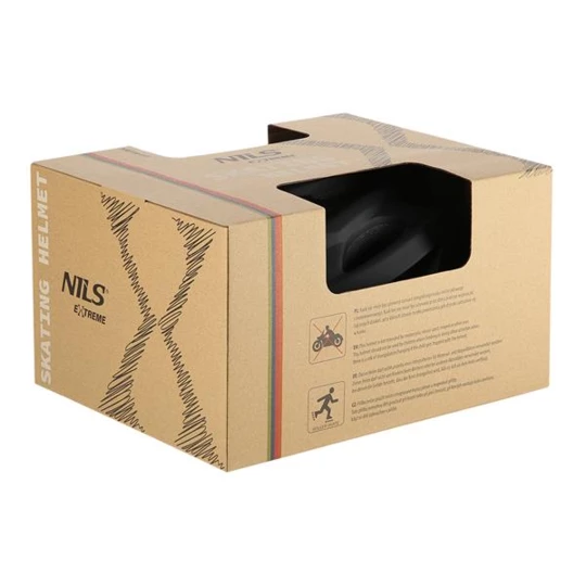 MTV50 CZARNY ROZM. S(53-55CM) KASK NILS EXTREME (16-70-024)