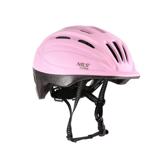 MTV62J RÓŻOWY ROZM. S(48-52CM) KASK DZIECIĘCY NILS EXTREME (16-70-047)