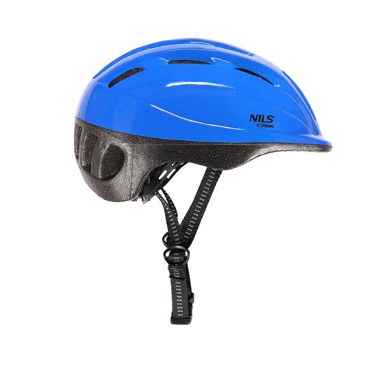 MTV62J NIEBIESKI ROZM. S(48-52CM) KASK DZIECIĘCY NILS EXTREME (16-70-053)