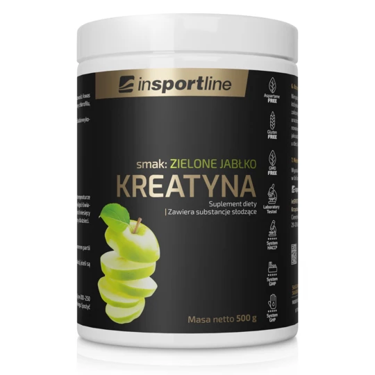 Kreatyna inSPORTline Zielone jabłko 500g