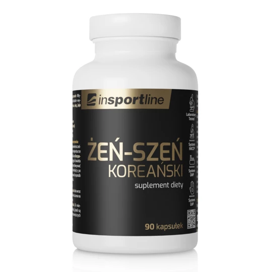 EKSTRAKT inSPORTline Żeń-szeń koreański Panax Ginseng (KOREAN GINSENG) 90 kapsułek