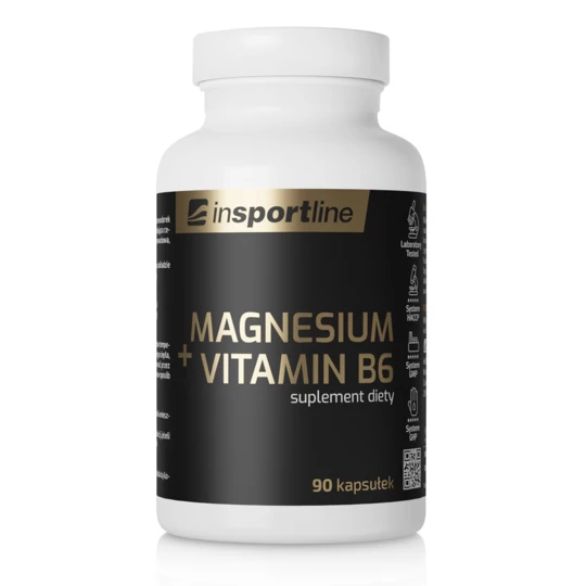 inSPORTline Magnesium + Vitamin B6 90 kapsułek