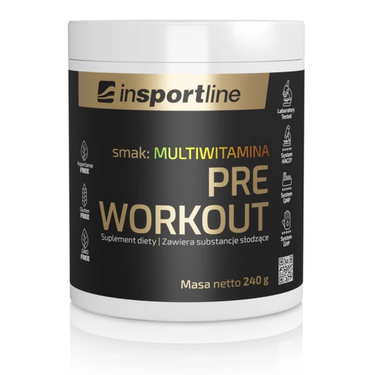 Przedtreningówka inSPORTline Pre Workout multiwitamina 240g