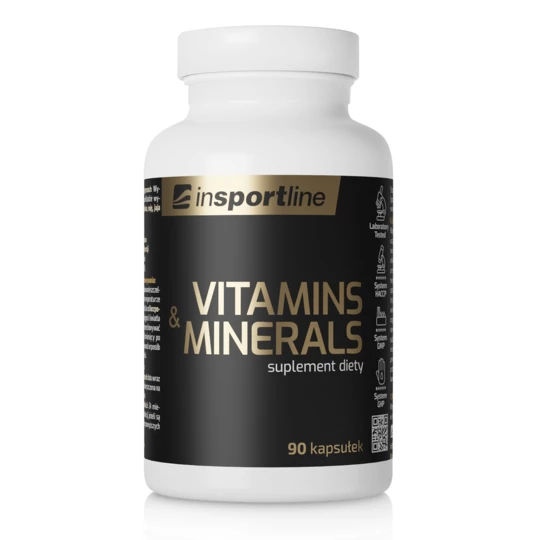 Witaminy i minerały inSPORTline Vitamins&Minerals 90 kapsułek