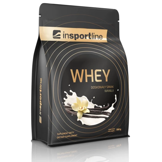 Białko serwatkowe inSPORTline WHEY wanilia 700g