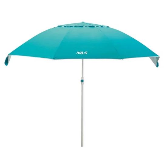 NC7822 TURKUSOWY PARASOL PLAŻOWY XL 220 CM NILS (15-08-102)