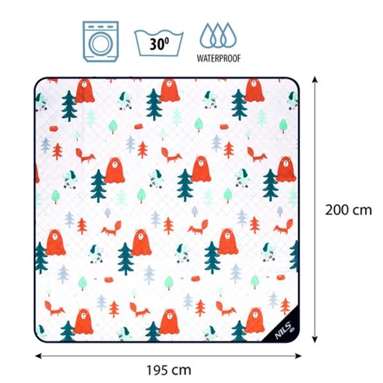 NC8028 LAS KOC PIKNIKOWY 195X200 CM NILS CAMP (15-05-232)
