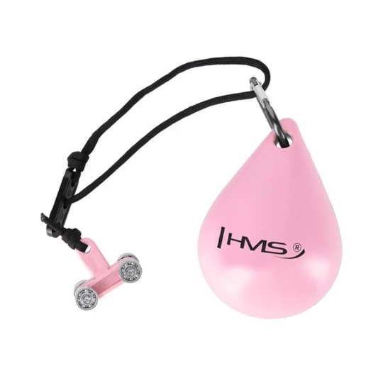 HHW02 HULA HOP LIGHT PINK Z WYPUSTKAMI I OBCIĄŻNIKIEM HMS (17-44-531)