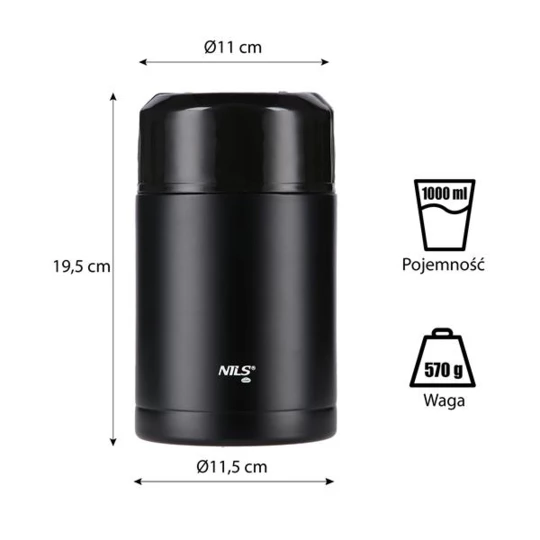 NCT01 TERMOS ZESTAW 1000ML NILS CAMP (15-02-049)