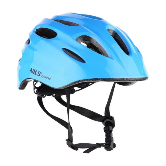 MTW01+H210 ZESTAW KASK Z OCHRANIACZAMI NIEBIESKI ROZM. XS  NILS EXTREME (16-70-329)