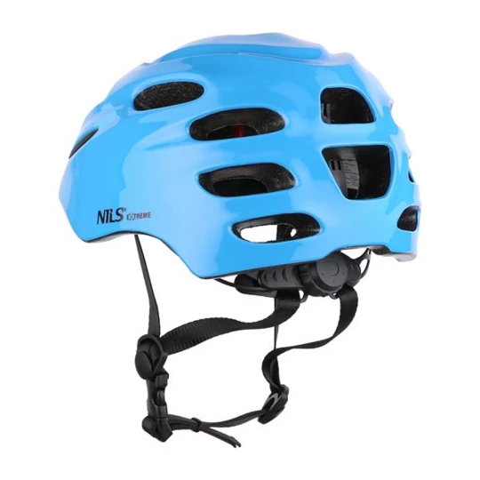 MTW01+H210 ZESTAW KASK Z OCHRANIACZAMI NIEBIESKI ROZM. XS  NILS EXTREME (16-70-329)