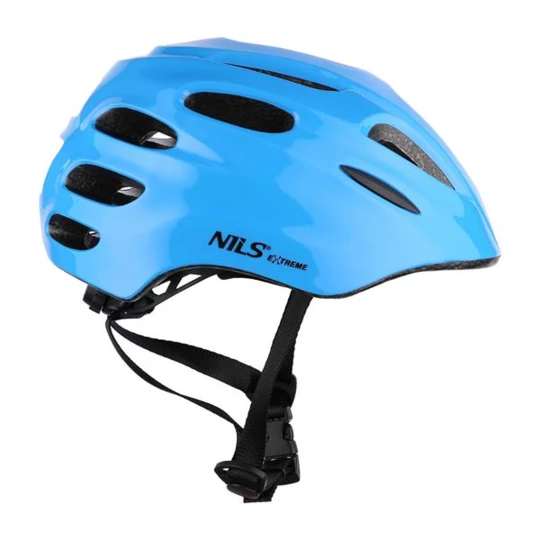 MTW01+H210 ZESTAW KASK Z OCHRANIACZAMI NIEBIESKI ROZM. XS  NILS EXTREME (16-70-329)