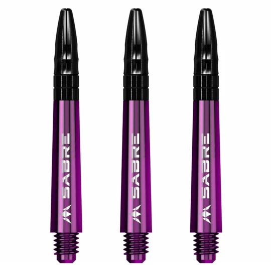 Shafty nasadki do lotek Mission Sabre Shafts Purple Tweenie 3 szt.