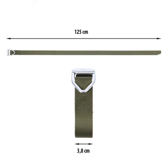 NC1728 PASEK TAKTYCZNY ZIELONY 125CM NILS CAMP (15-02-421)