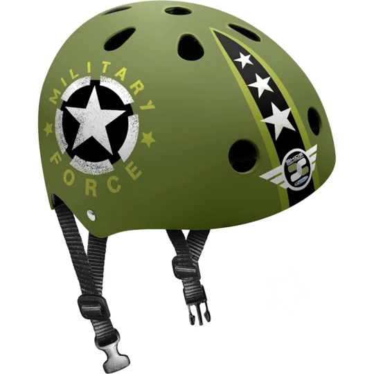 Kask dziecięcy Freestyle Skids Control Military - Rozmiar