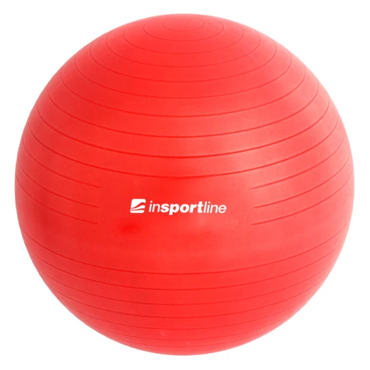 Piłka gimnastyczna inSPORTline Top Ball 65 cm - Kolor Czerwony