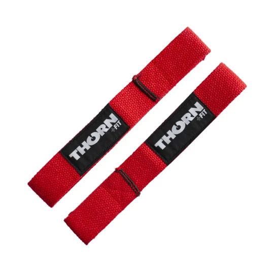 Paski do podnoszenia ciężarów THORN FIT Lifting straps cotton red