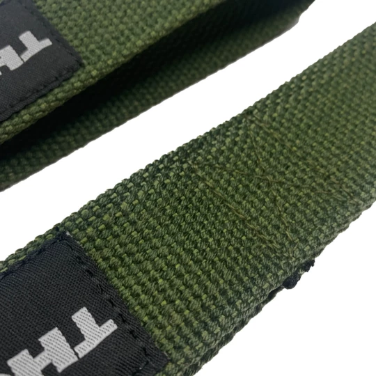 Paski do podnoszenia ciężarów THORN FIT Lifting straps cotton army green