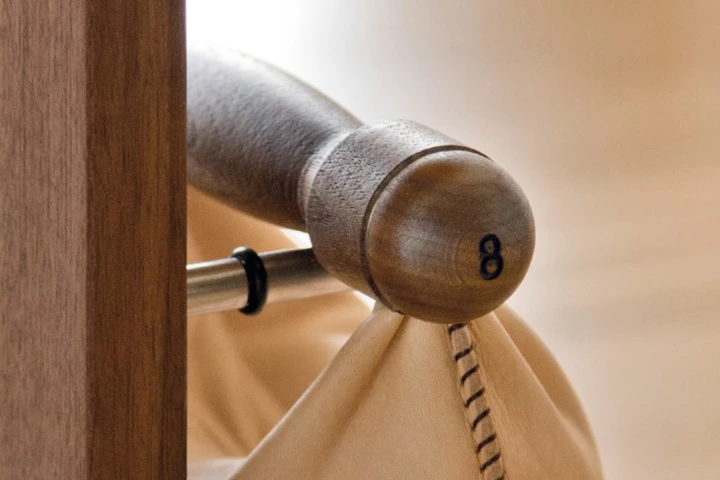 Hantle NOHRD SwingBell 2-8 Kg ze stojakiem Tower Oak Dąb Skóra