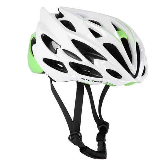 MTW58 BIAŁO-ZIELONY ROZM. M (55-61 cm) KASK NILS EXTREME (16-70-039)