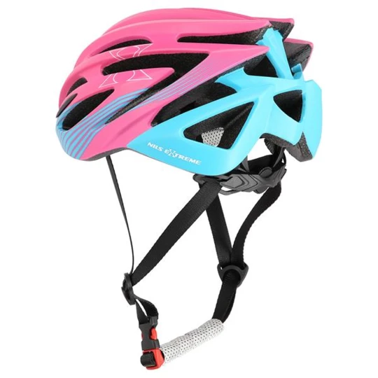 MTW24 FIOLETOWO-NIEBIESKI ROZM. L (57-61 cm) KASK NILS EXTREME (16-70-055)