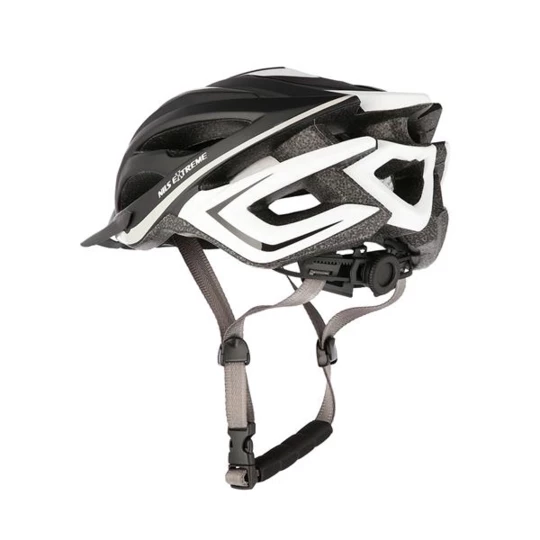 MTW202 CZARNO-BIAŁY ROZM. M (53-58CM) KASK NILS EXTREME (16-70-110)