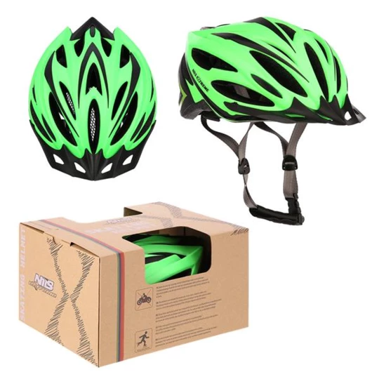 MTW202 ZIELONO-CZARNY ROZM. S (48-53CM) KASK NILS EXTREME (16-70-112)