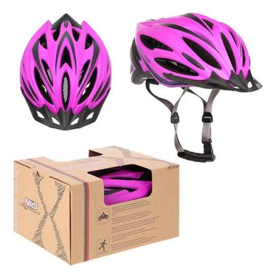 MTW202 FIOLETOWO-NIEBIESKI ROZM. S (48-53CM) KASK NILS EXTREME (16-70-115)