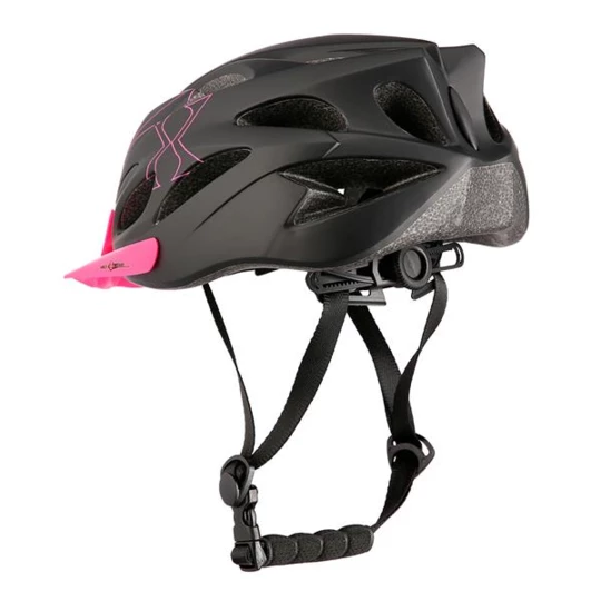 MTW291 CZARNO-RÓŻOWY ROZM. M (51-60CM) KASK NILS EXTREME (16-70-119)