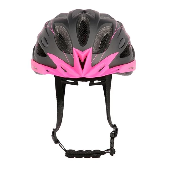 MTW291 CZARNO-RÓŻOWY ROZM. M (51-60CM) KASK NILS EXTREME (16-70-119)