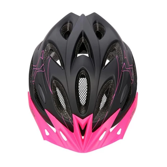 MTW291 CZARNO-RÓŻOWY ROZM. M (51-60CM) KASK NILS EXTREME (16-70-119)