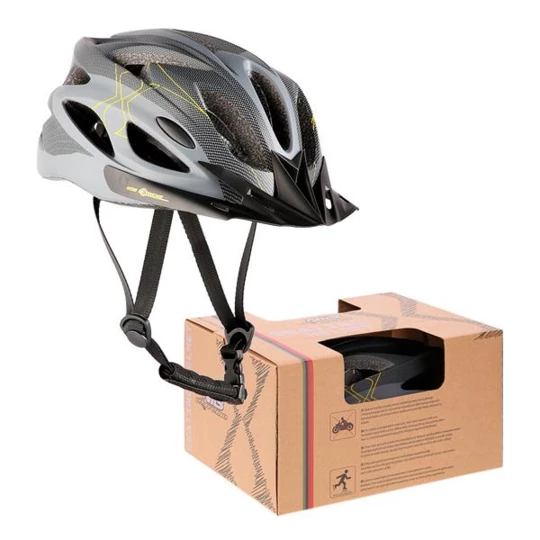 MTW291 SZARO-CZARNY ROZM. M (51-60CM) KASK NILS EXTREME (16-70-124)