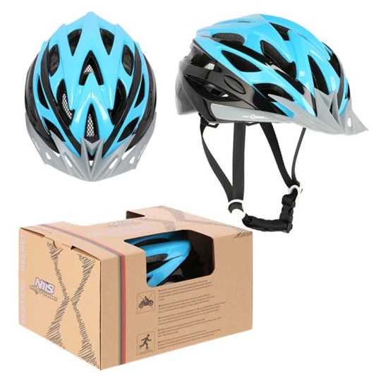 MTW210 NIEBIESKO-CZARNY ROZM. L (59-65CM) KASK NILS EXTREME (16-70-129)