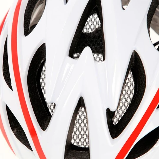 MTW210 BIAŁO-CZERWONY ROZM. S (50-58CM) KASK NILS EXTREME (16-70-130)